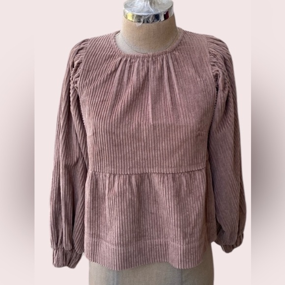 by TiMo corduroy blouse, environmentally conscious Norwegian luxury brand - Picture 1 of 12